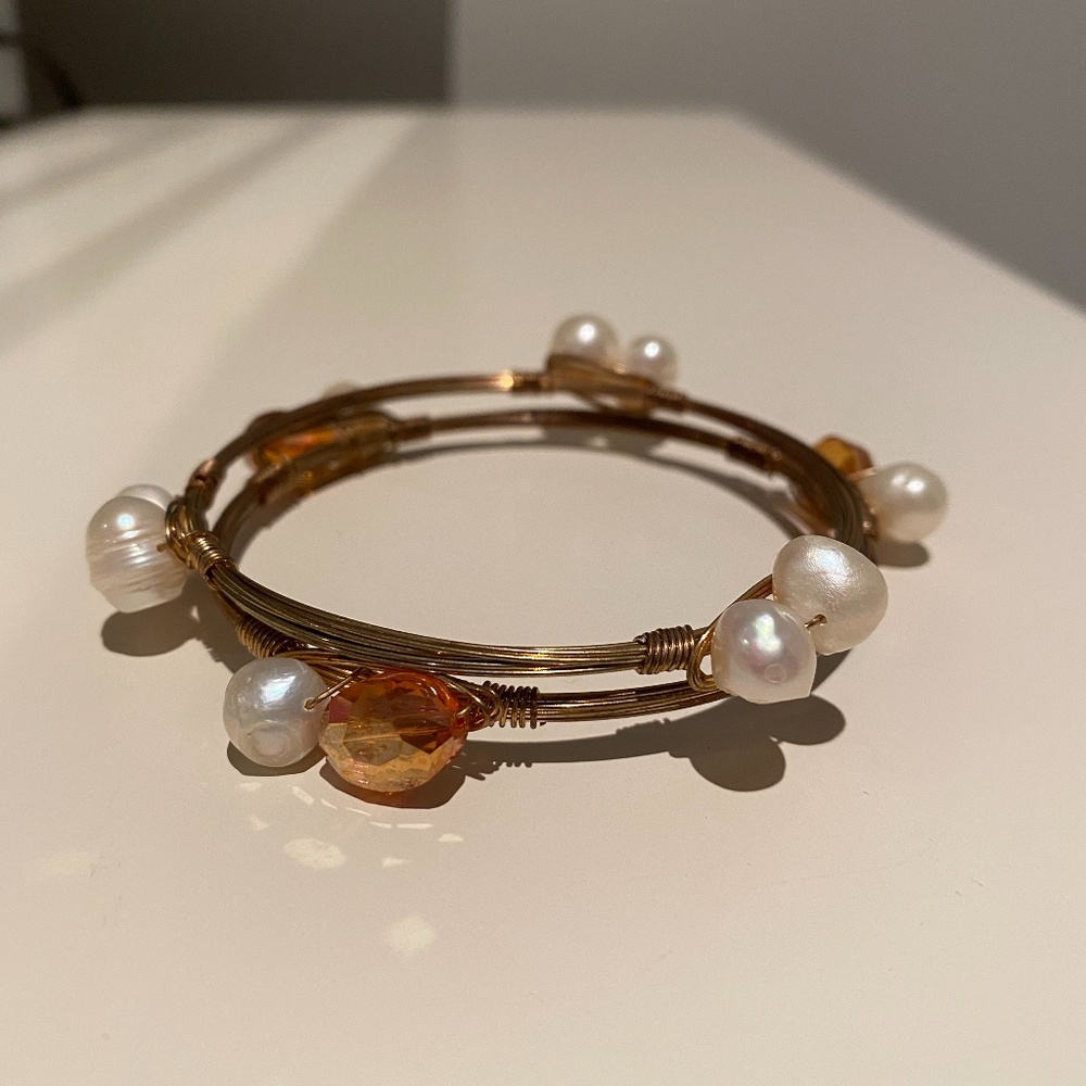 Pearl and Gemstone Bracelet